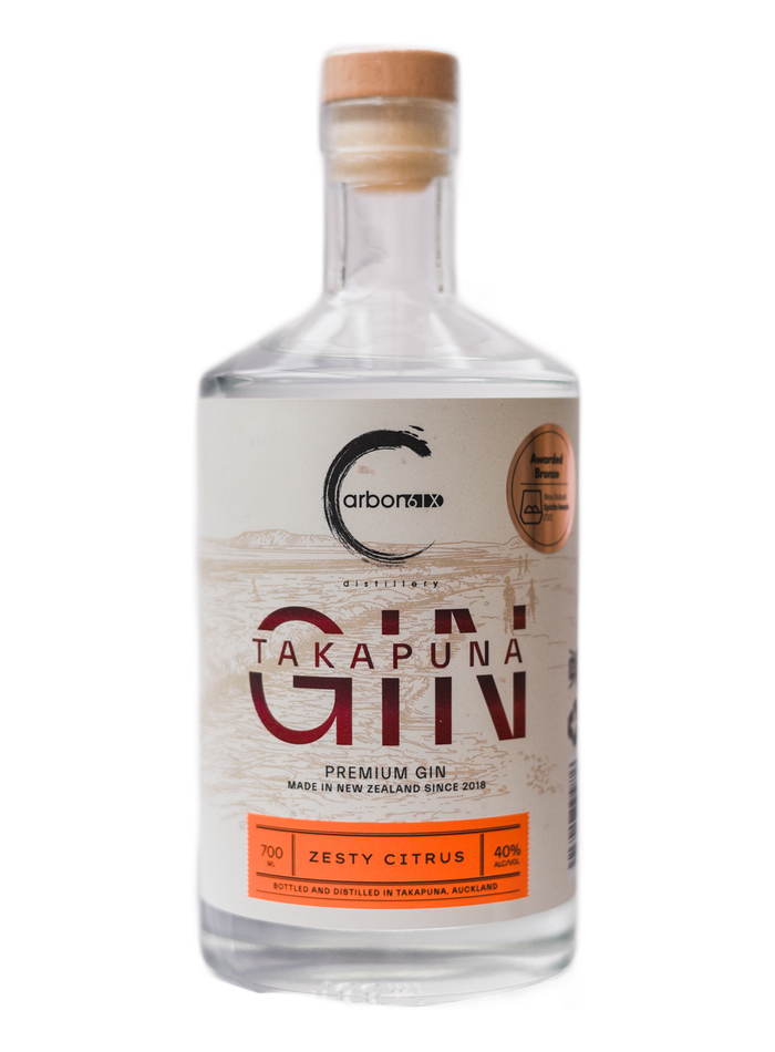 Bouteille de Takapuna Zesty Citrus Gin – Takapuna Gin