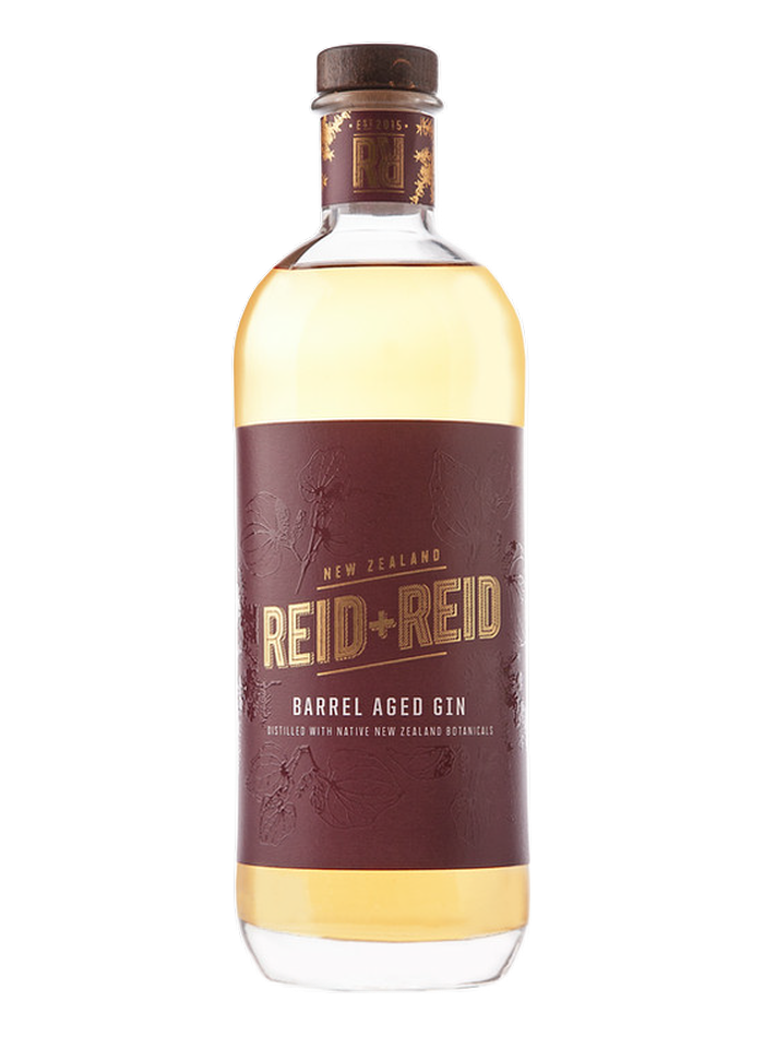 Reid & Reid Barrel Aged Gin bottle – Reid + Reid