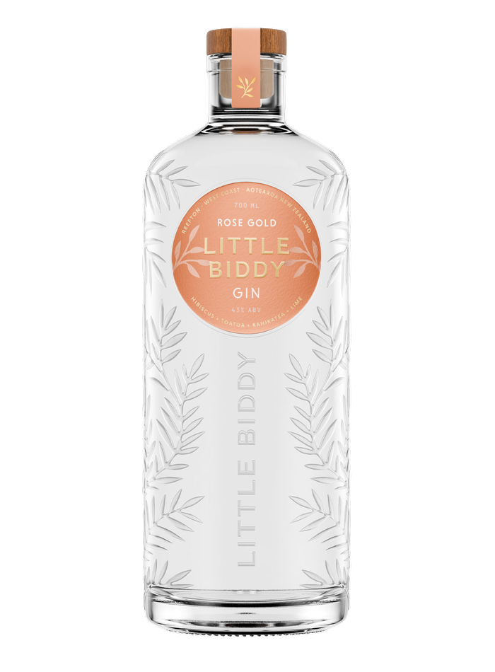 Bouteille de Little Biddy Gin Rose Gold – Little Biddy