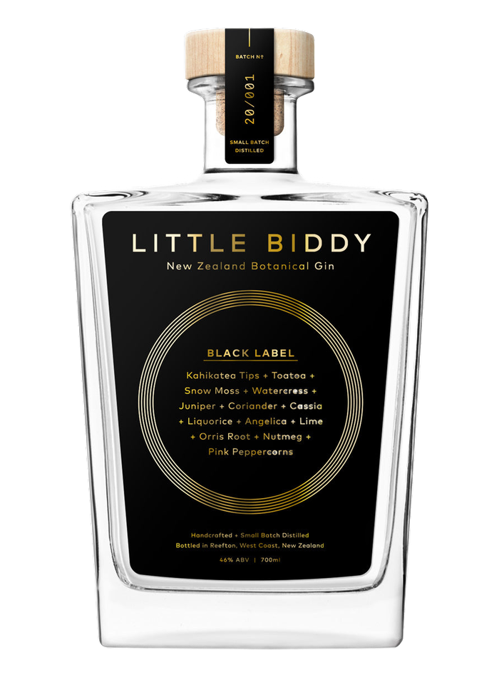 Little Biddy Gin Black Label bottle – Little Biddy