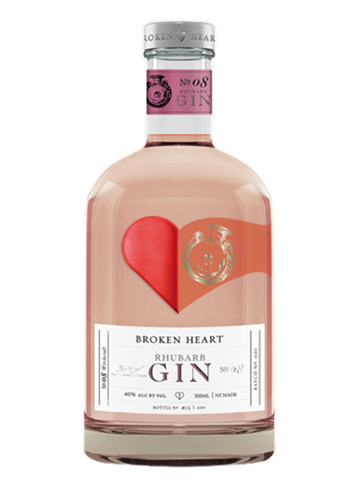 Broken Heart Rhubarb Gin bottle – Broken Heart Spirits