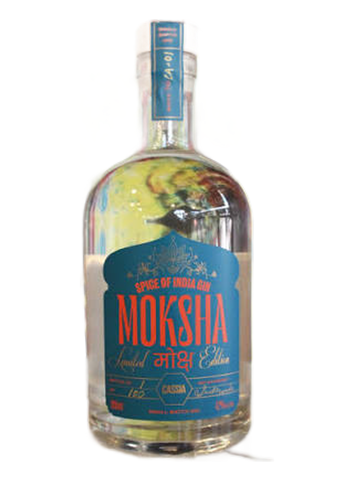 Cassia x Moksha Limited Edition Gin bottle – Moksha