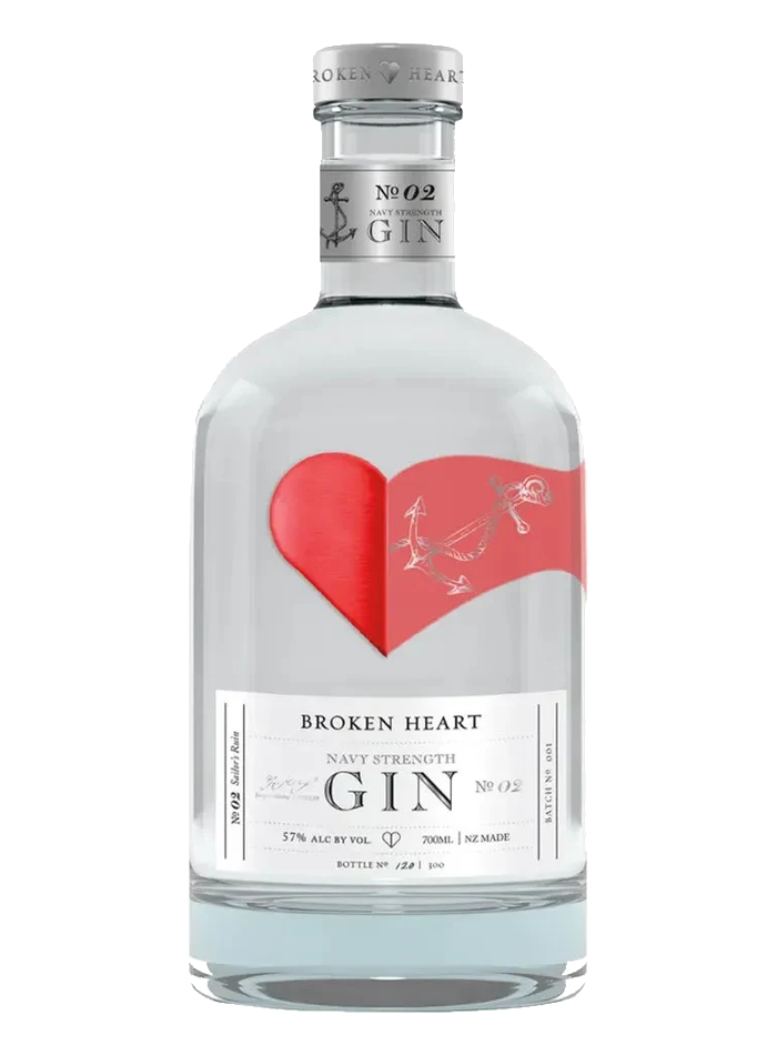 Broken Heart Navy Strength Gin bottle – Broken Heart Spirits