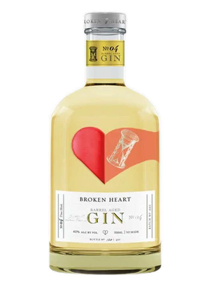Broken Heart Barrel Aged Gin bottle – Broken Heart Spirits