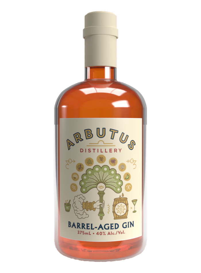 Arbutus Barrel Aged Gin bottle – Arbutus Distillery