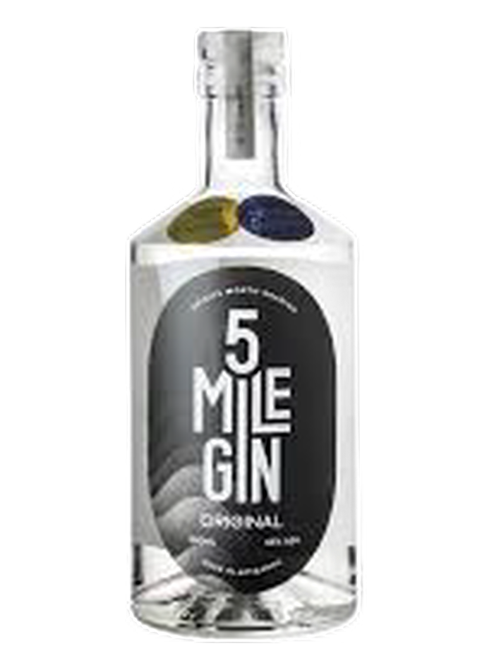 5 Mile Original Gin bottle – 5 Mile Distilling