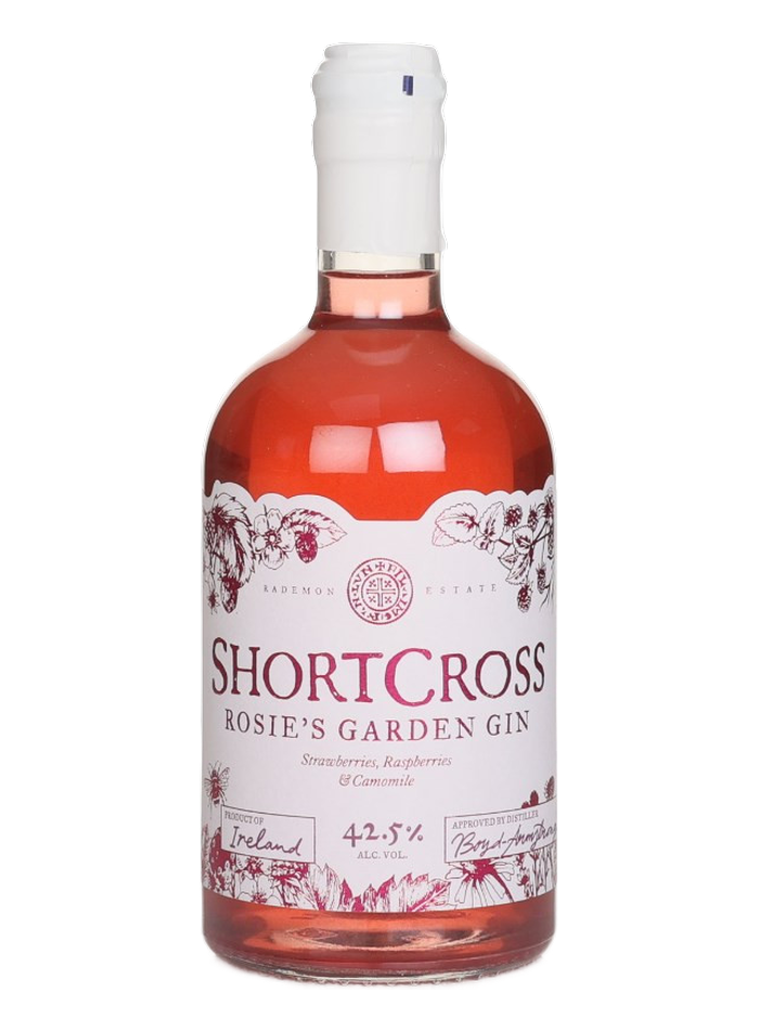 Shortcross Rosie's Garden Pink Gin bottle – Shortcross