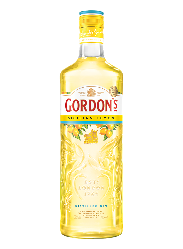 Gordon's Sicilian Lemon Distilled Gin bottle – Gordon's