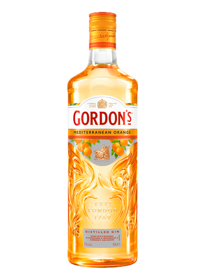 Gordon's Mediterranean Orange Distilled Gin bottle – Gordon's