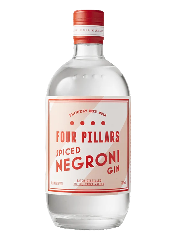 Four Pillars Spiced Negroni Gin bottle – Four Pillars