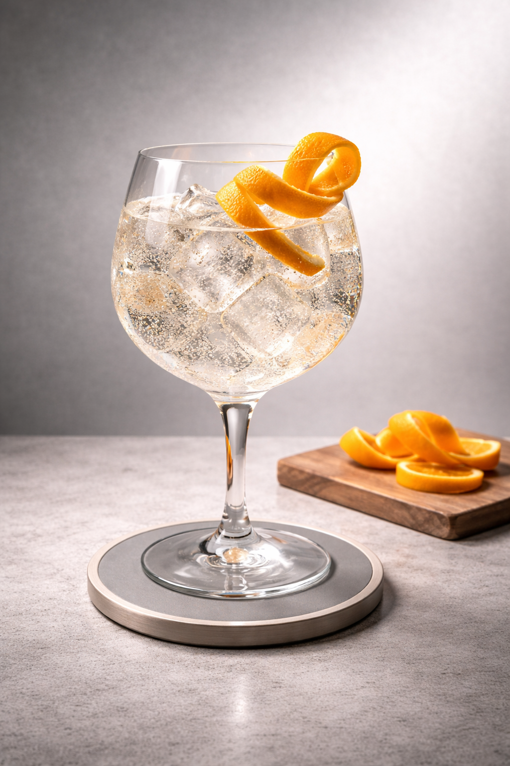 Another Hendrick's Gin servi avec East Imperial Burma Tonic Water, agrémenté de freshly cut orange twist