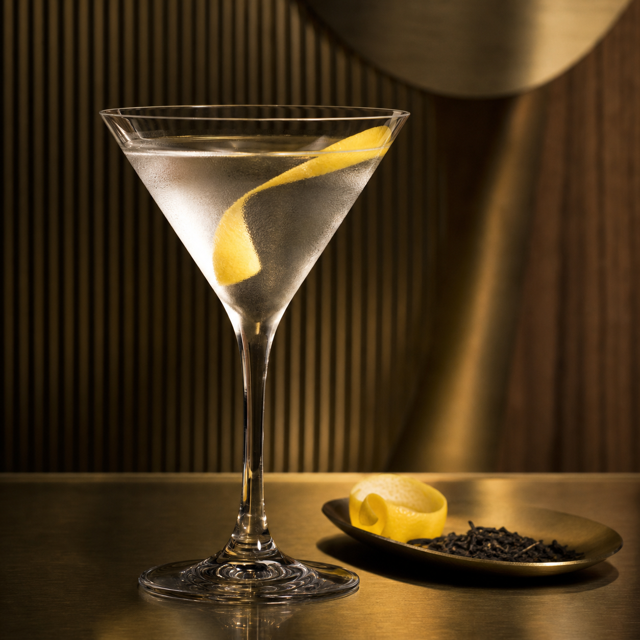 ARGO Gin served with Fever-Tree Indian Tonic Water, garnished with lemon twist