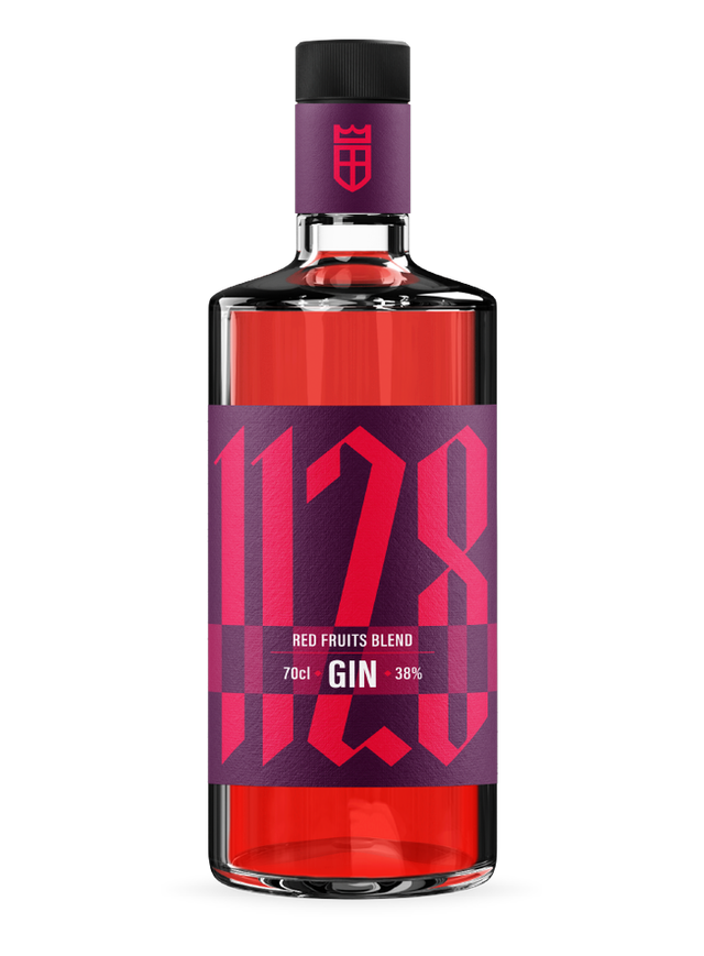 1128 Gin Frutos Vermelhos