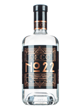 Deco No.22 Small Batch Artisan Gin Export Strength