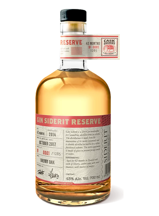Gin Siderit Reserve Sherry Cask