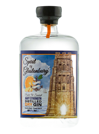 Spirit of Glastonbury Orange & Ginger Navy Gin