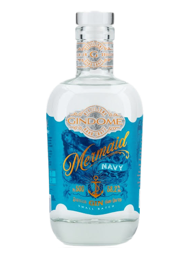 Gindome Mermaid Navy Gin