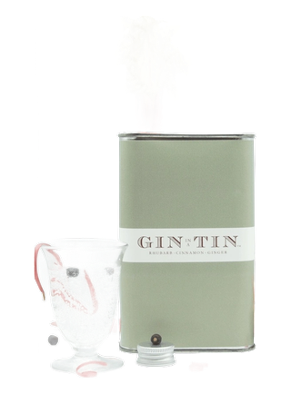 Gin In A Tin No 6 Rhubarb Cinnamon and Ginger