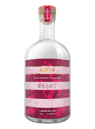 Gwyr Gyda Chariad With Love London Dry Gin
