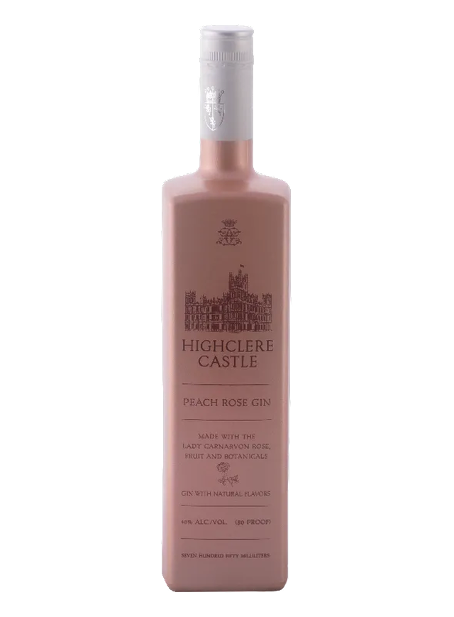 Highclere Castle Gin Peach Rose