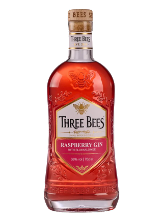 Three Bees Raspberry & Elderflower Gin