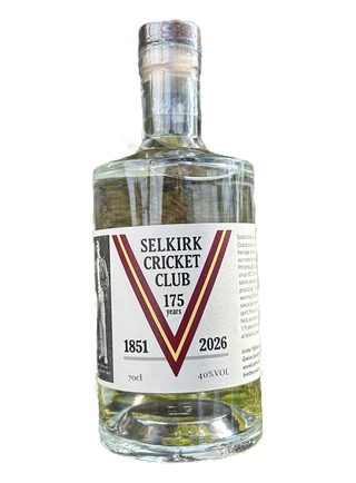 Selkirk Cricket Club Gin
