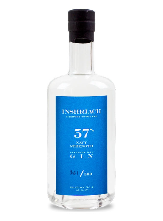 Inshriach 57 Navy Strength Gin