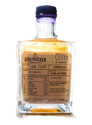 Boatrocker Barrel Aged Gin