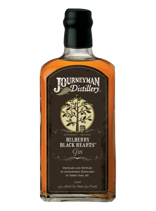 Journeyman Bilberry Black Hearts Barrel Aged Gin