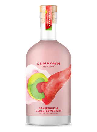 Sundown Grapefruit & Elderflower Gin