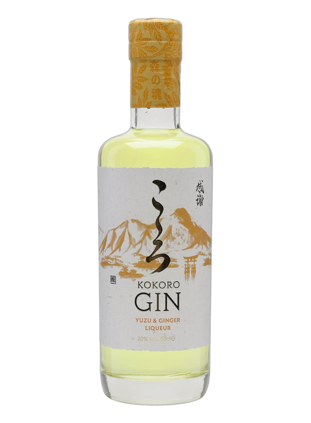 Kokoro Gin Yuzu & Ginger Liqueur