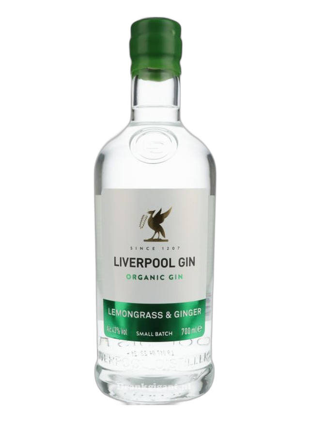 Liverpool Organic Lemongrass & Ginger Gin